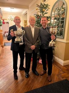 Motorcross award trophies and winners